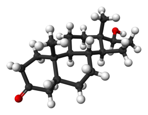 3-D Model of the Hormone Dihydrotestosterone (DHT)